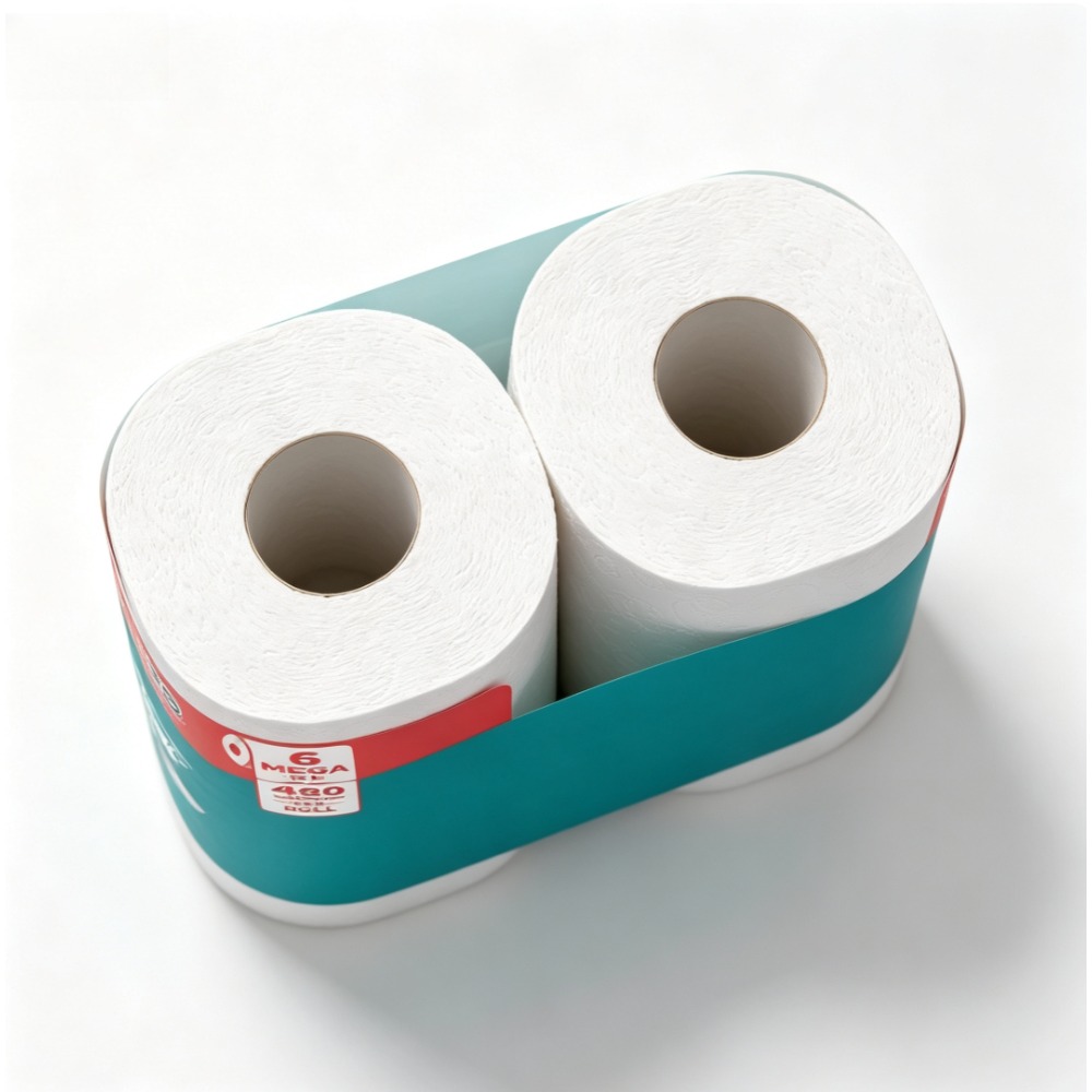 Home Bathroom Toilet - Papel Higiénico de 2 Capas, 6