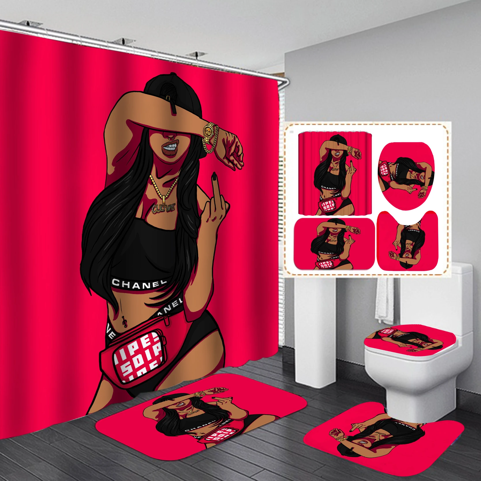 Home Goods Bathroom Sets - Artículos para el Hogar, Cortina de