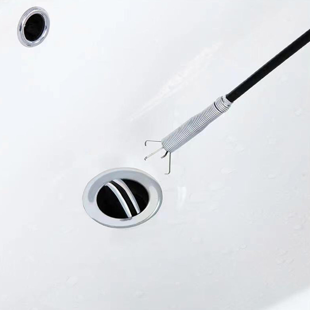 Drain Hair Catcher - 2 Piezas Herramienta Flexible para Limpiar