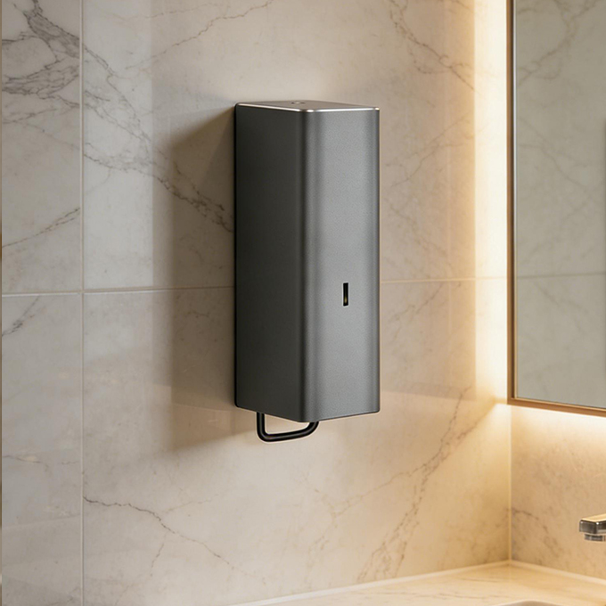 Home Bathroom Wall Soap Dispenser - Dispensador de Jabón con Cerradura para
