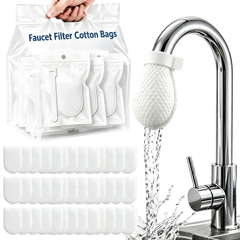 Home Bathroom Water Filter - Bolsas de algodón para filtro de