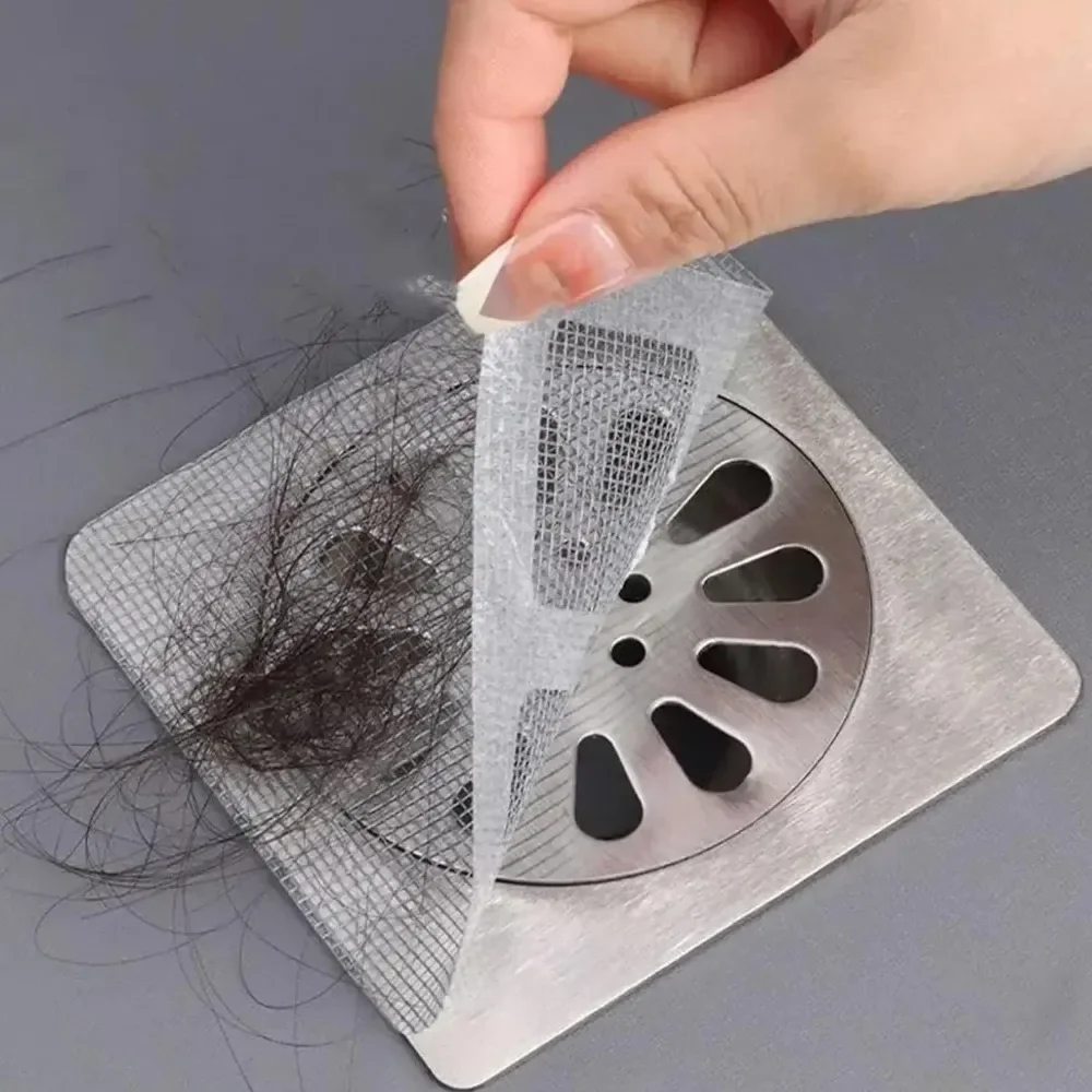 Drain Hair Catcher - Filtro de desagüe antiobstrucción, malla desechable