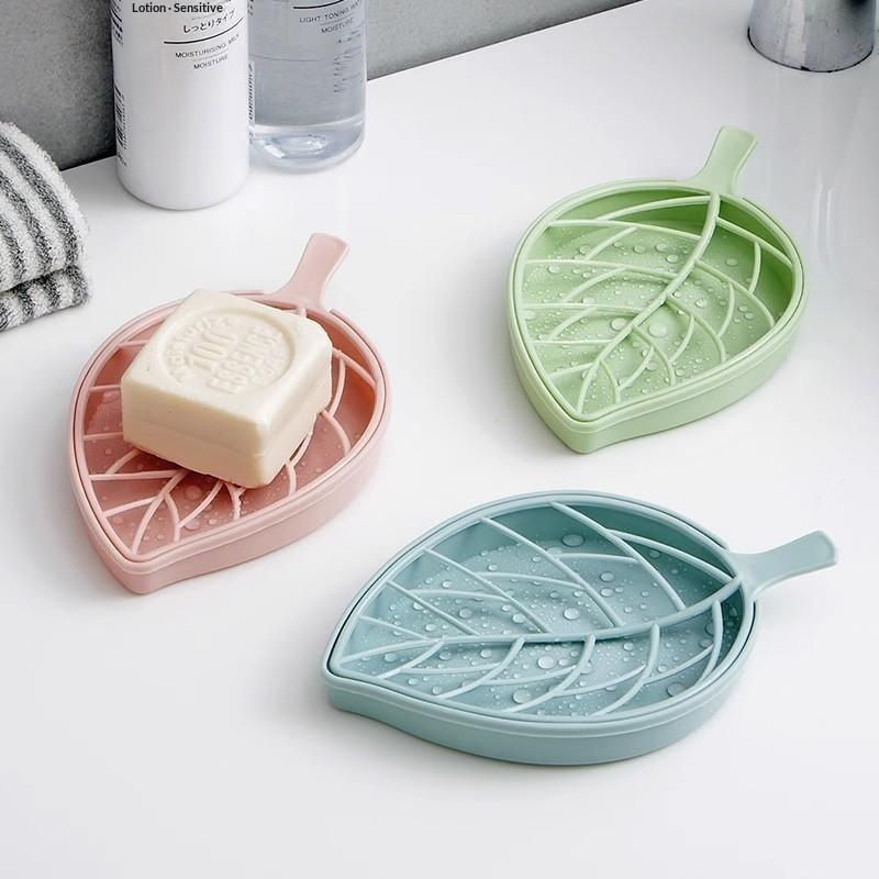 Jet Home Bathroom Accessories - Jabonera con forma de hoja de
