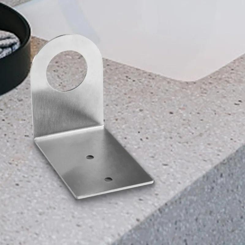 Home Bathroom Wall Soap Dispenser - Organizador de Baño de Acero Inoxidable