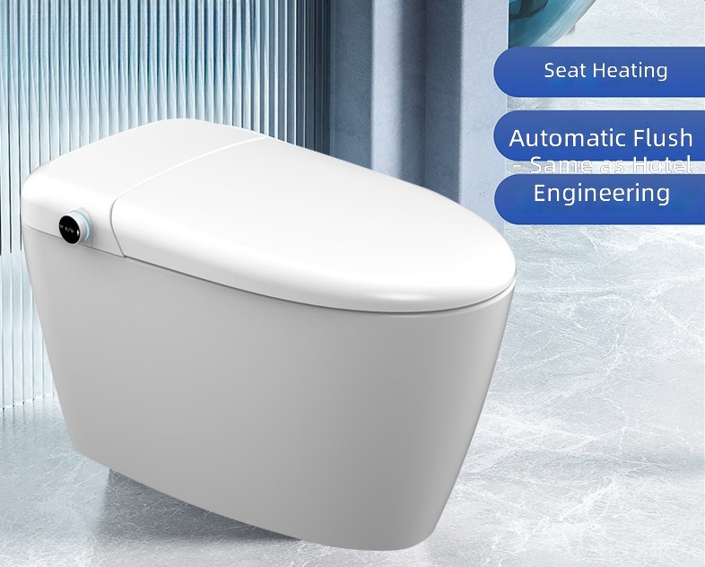 Home Bathroom Toilet - Asiento de Inodoro Inteligente con Calefacción,
