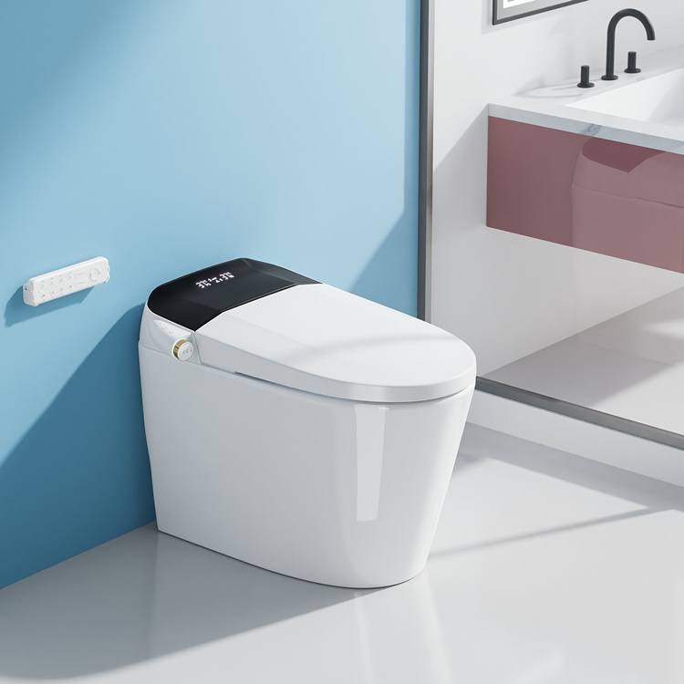 Home Bathroom Toilet - Inodoro Inteligente con Sensor de Descarga