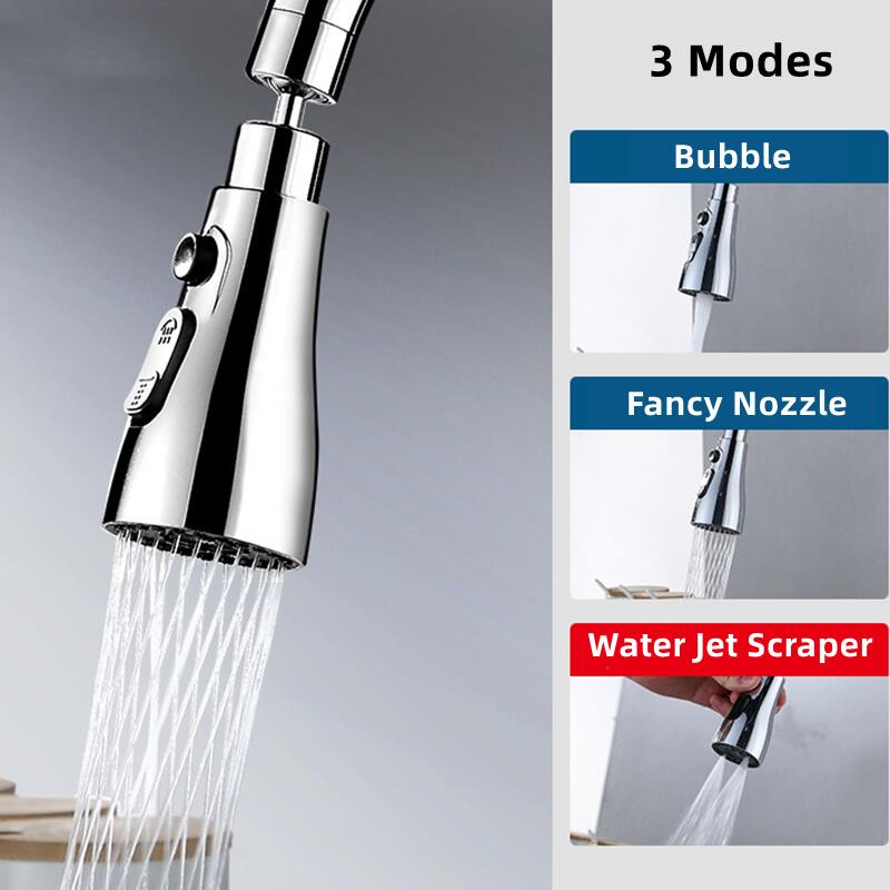 Jet Home Bathroom Accessories - Raspador de chorro de agua 360