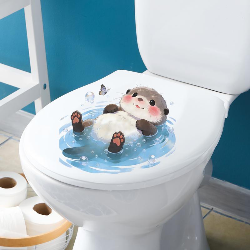 Jet Home Bathroom Accessories - Adhesivo decorativo para tanque de inodoro