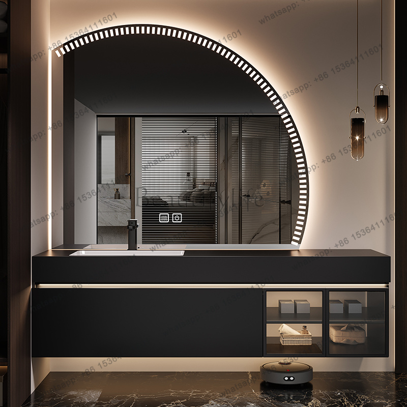 Home Bathroom Partition - LJYOrganizer Mueble de Baño Moderno con