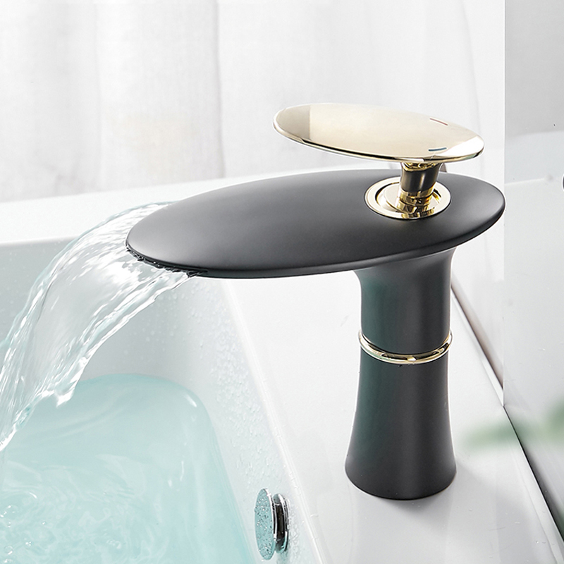 Home Hardware Bathroom Sinks - Grifo de lavabo de cascada, mezclador