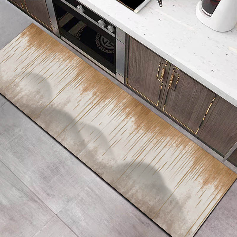 Home Made Bathroom Vanity - Alfombra de Terciopelo Cristal VIKAMA, Moderna