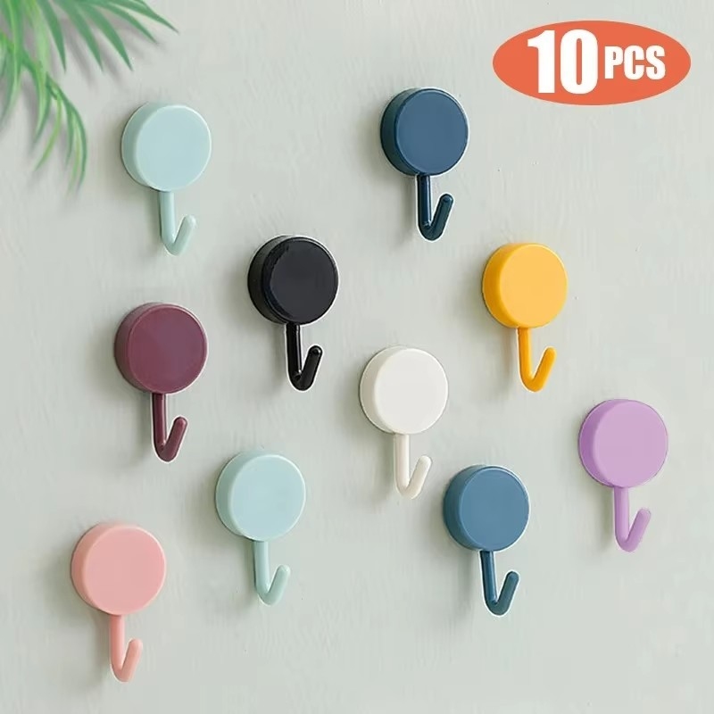 Home Creation Bathroom - Ganchos Autoadhesivos Fuertes de 5-15 Piezas,