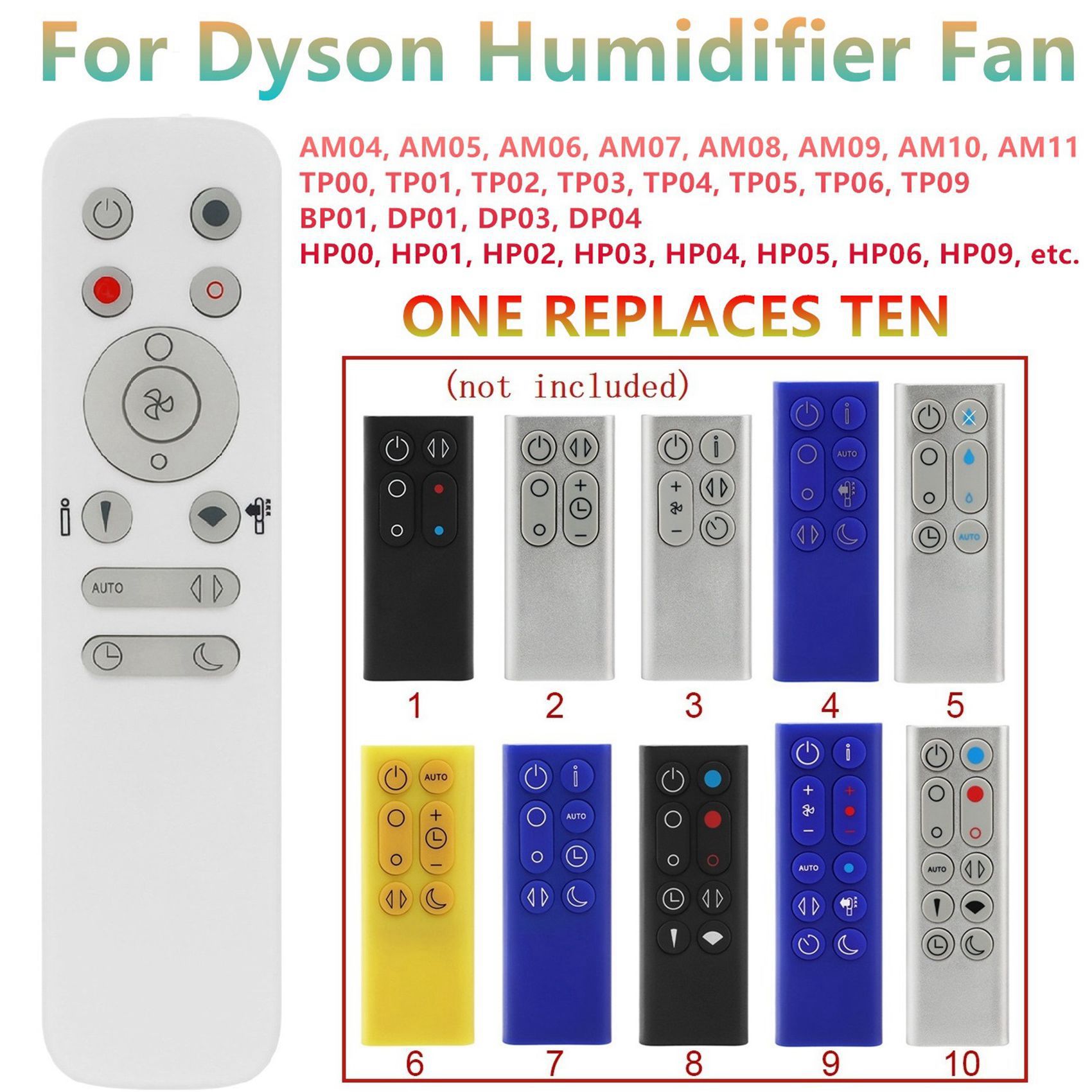 Control remoto 10 en 1 para hu - Dyson Fan Am07 reseña y precio