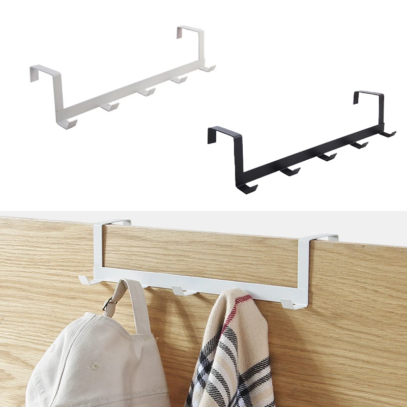 Ganchos sobre la puerta, 5 gan - Home Creation Bathroom reseña y precio