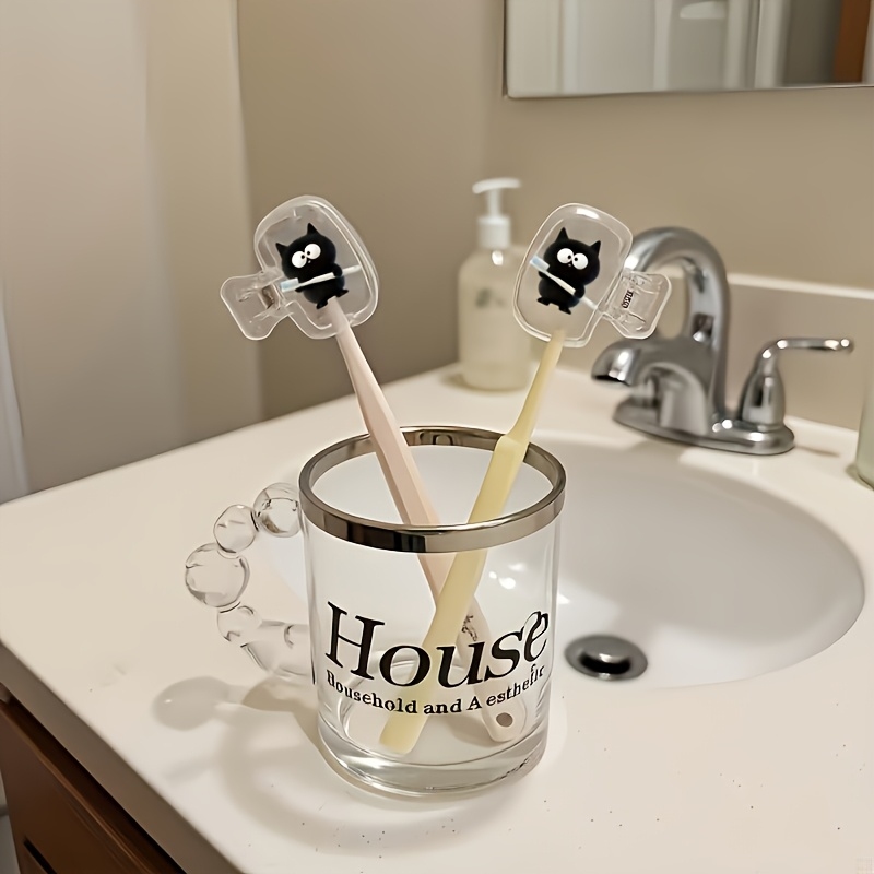 2 fundas para cepillos de dien - Home Creation Bathroom reseña y precio