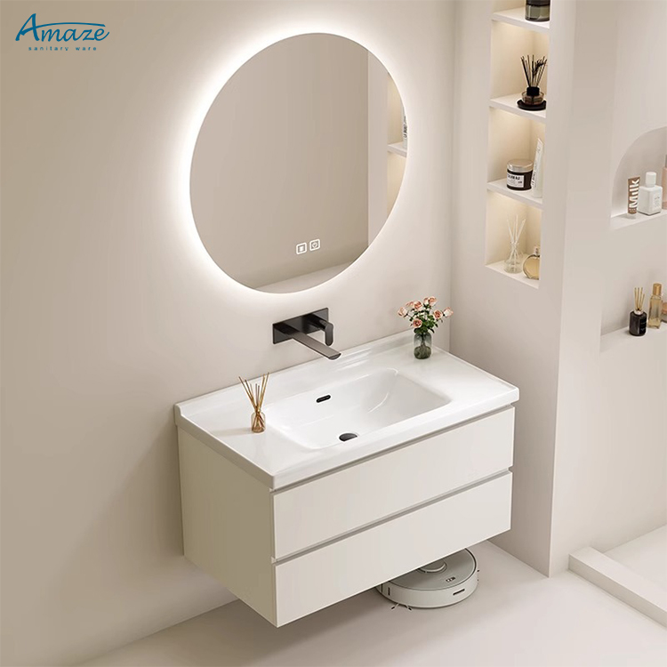 Mueble de Baño Moderno de Lujo - Home Living Bathroom Vanity reseña y precio