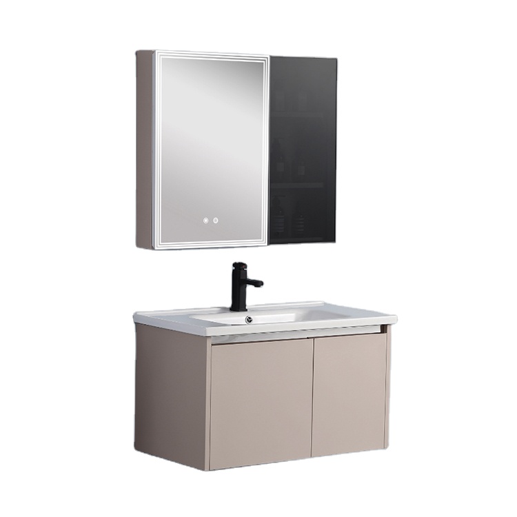 Mueble de Baño Moderno, Blanco - Home Living Bathroom Vanity reseña y precio