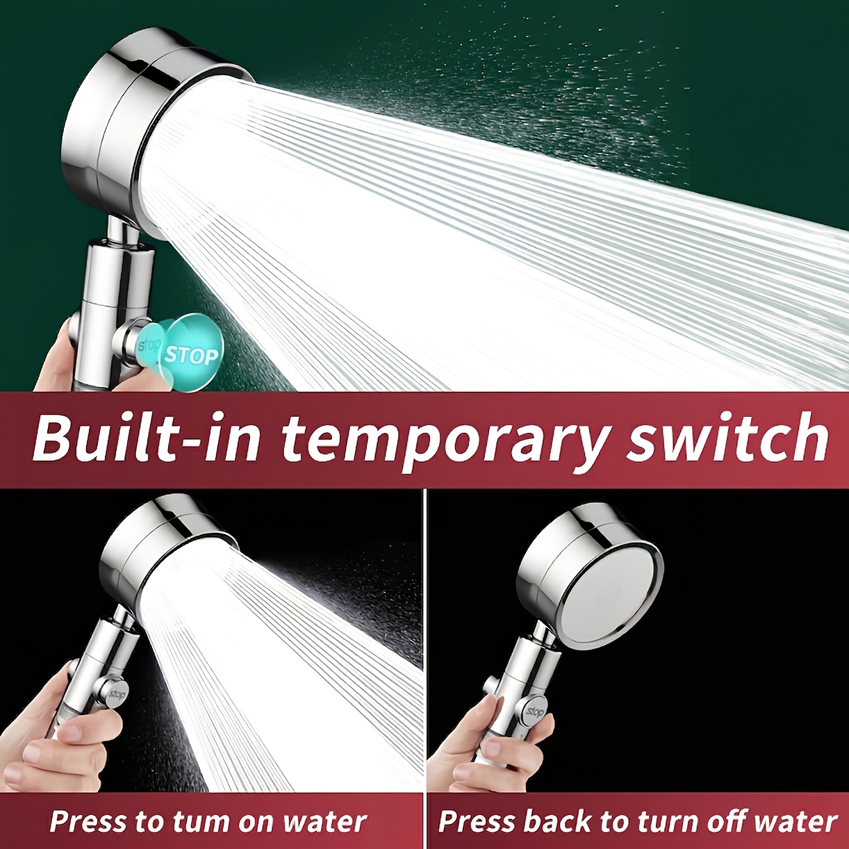 Ducha de Mano con Filtro Visib - Home Bathroom Water Filter reseña y precio