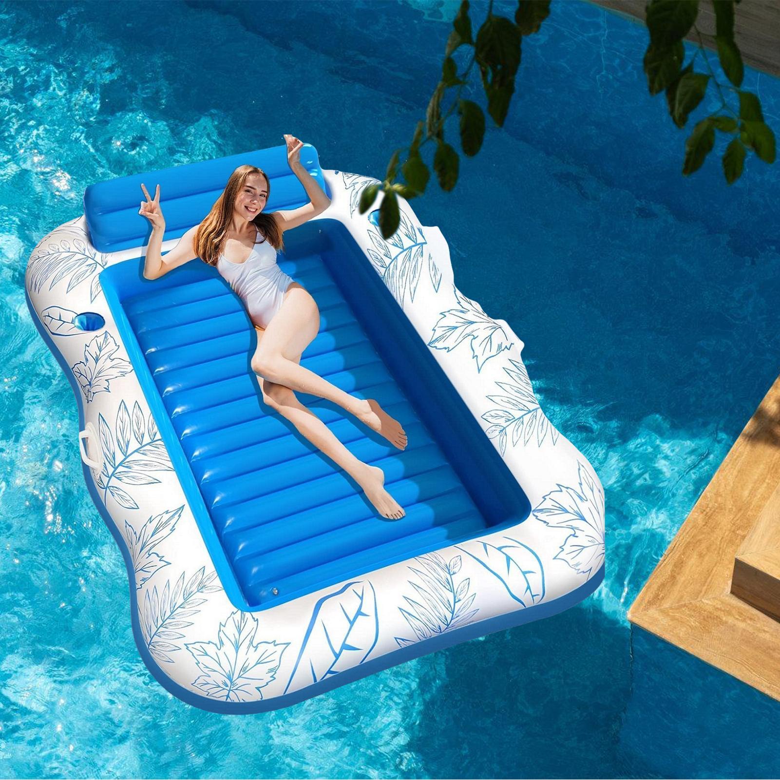 Piscina Inflable para Broncear - Bathtub Pillow Inflatable reseña y precio