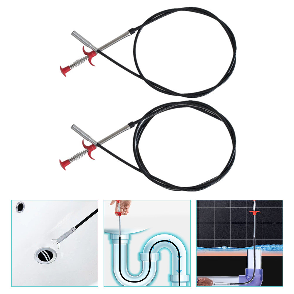 2 Piezas Herramienta Flexible  - Drain Hair Catcher reseña y precio