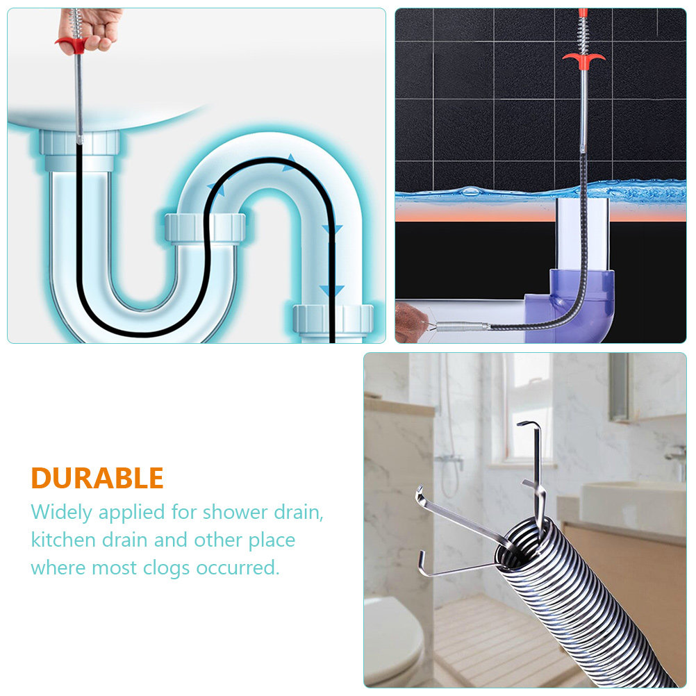 2 Piezas Herramienta Flexible  - Drain Hair Catcher reseña y precio