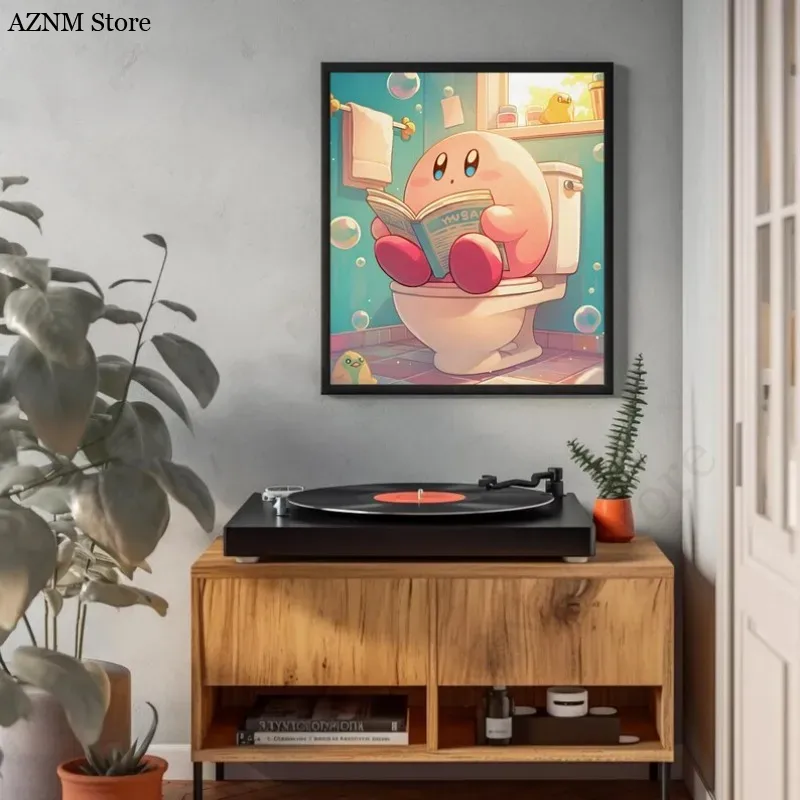 Póster de videojuego de dibujo - Home Bathroom Toilet reseña y precio