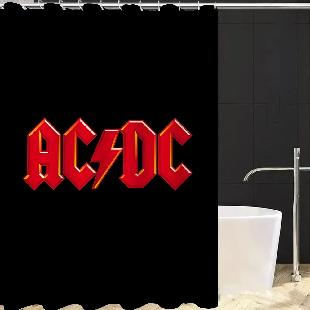 Rock-ACDC Cortina de ducha par - Home Bathroom Partition reseña y precio