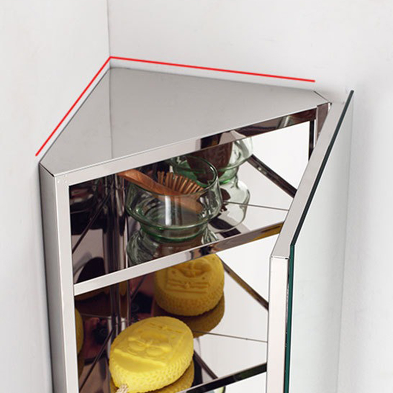 Gabinete con espejo Triangular - Home Theater Bathroom reseña y precio
