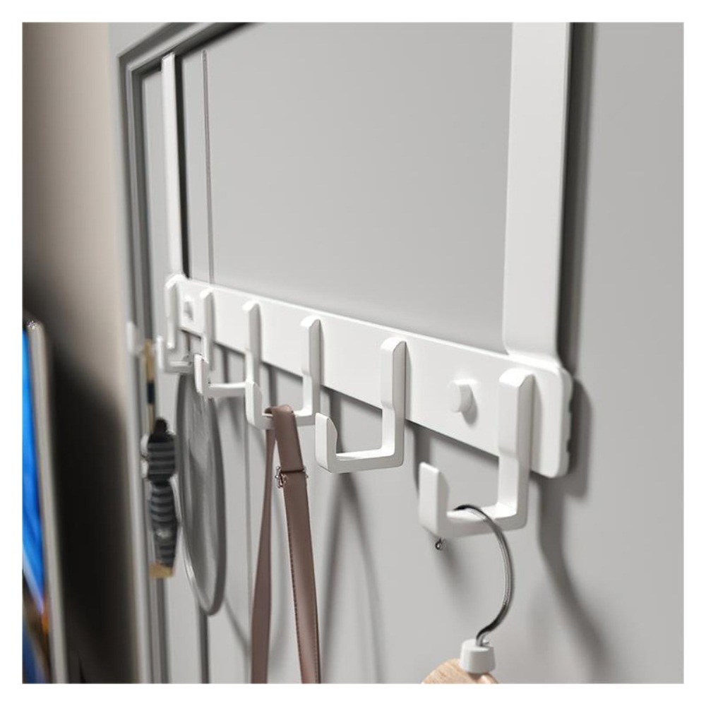 Ganchos sobre la puerta, 6 gan - Home Creation Bathroom reseña y precio