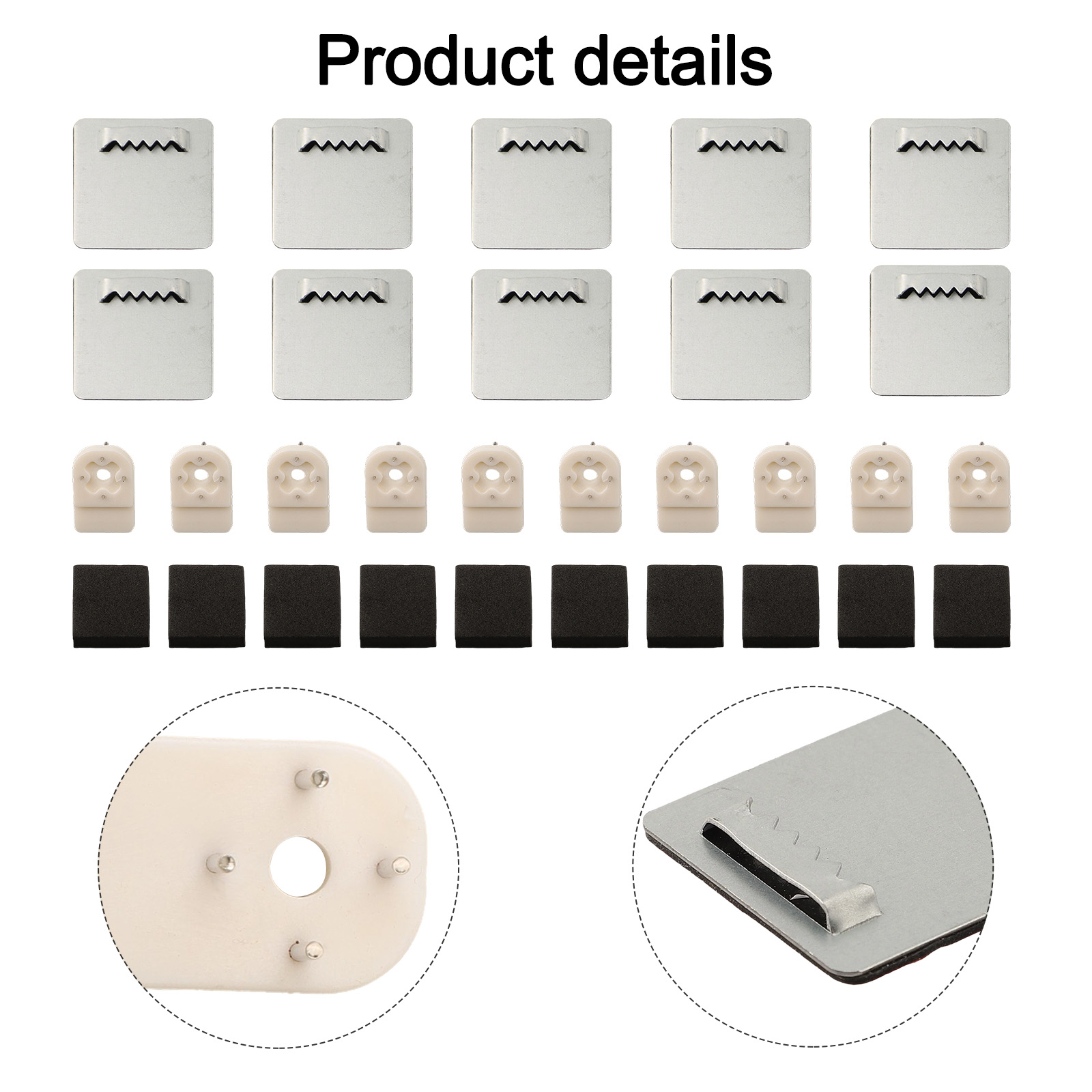 10 Uds. Colgador de marco de f - Home Theater Bathroom reseña y precio