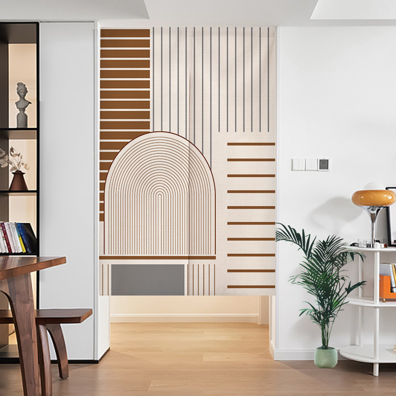 Cortina de puerta estilo wabi- - Home Bathroom Partition reseña y precio