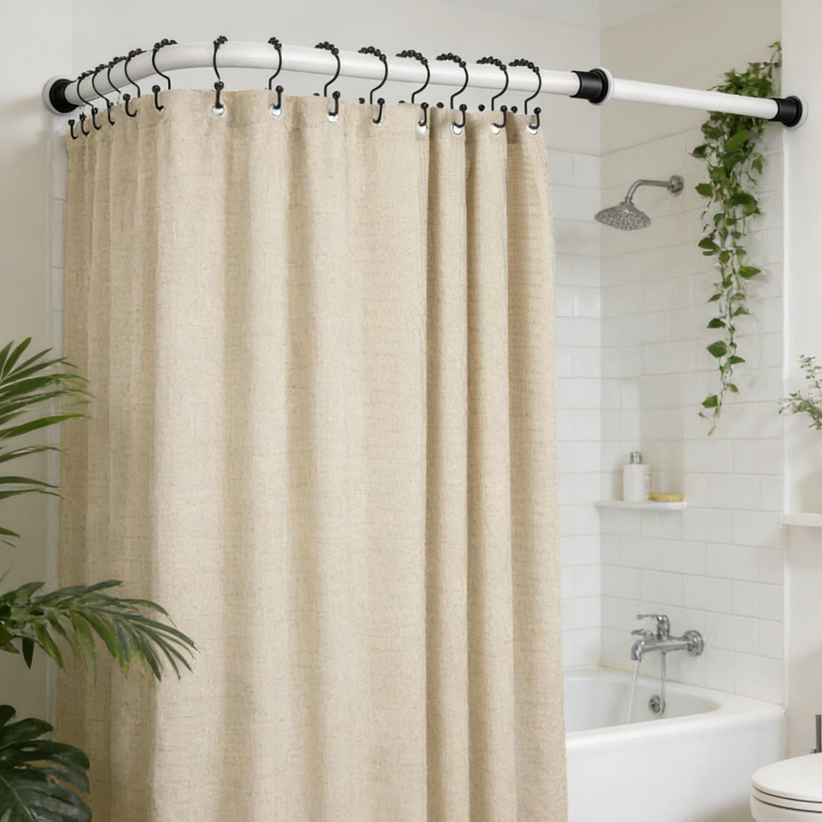 Ganchos para ducha, 12 piezas, - Home Bathroom Window reseña y precio