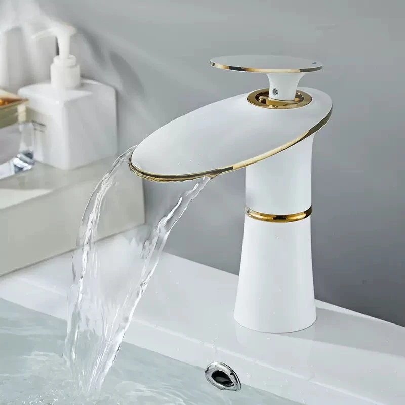 Grifo de lavabo tipo cascada,  - Home Hardware Bathroom Sinks reseña y precio