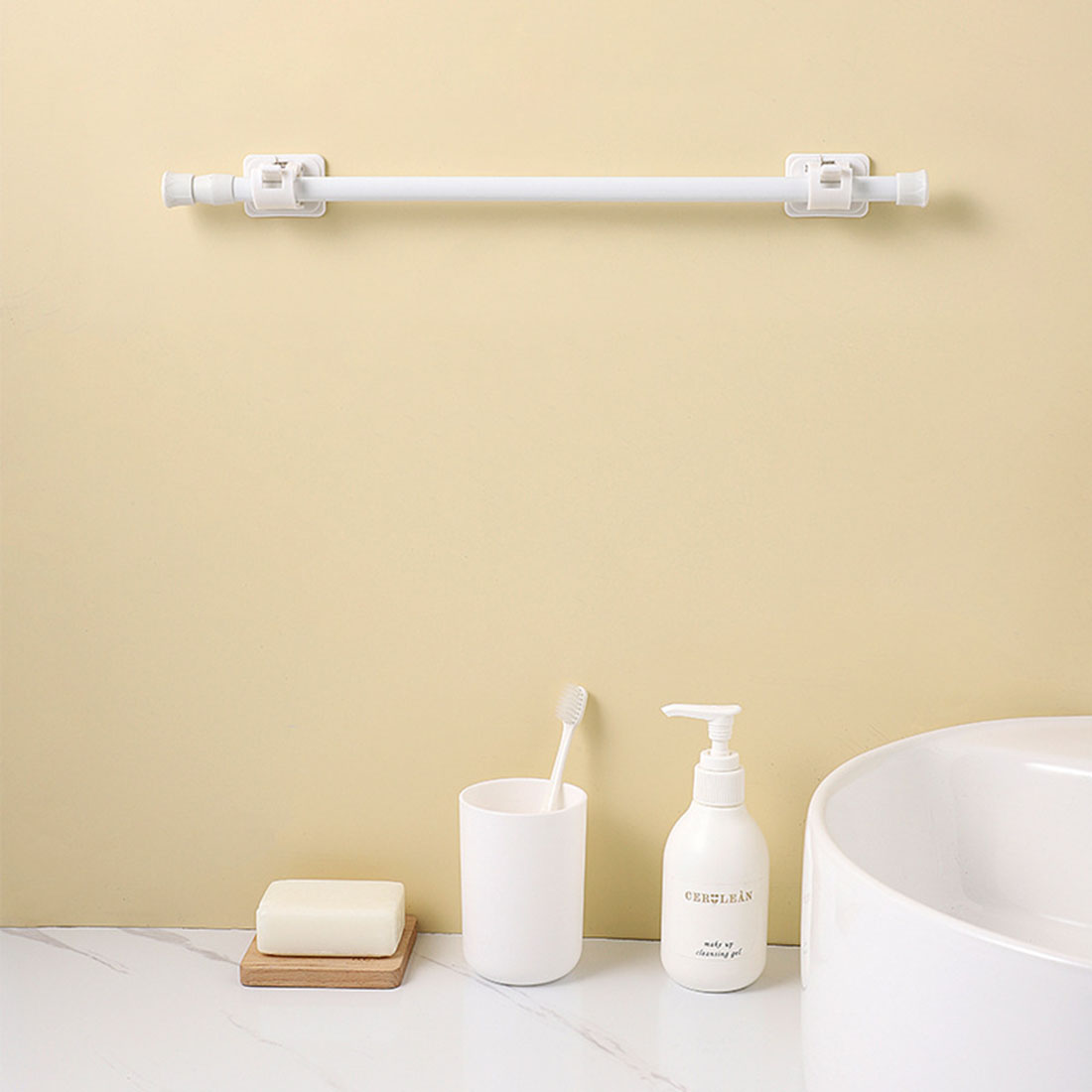 Varilla telescópica multiusos  - Home Bathroom Window reseña y precio