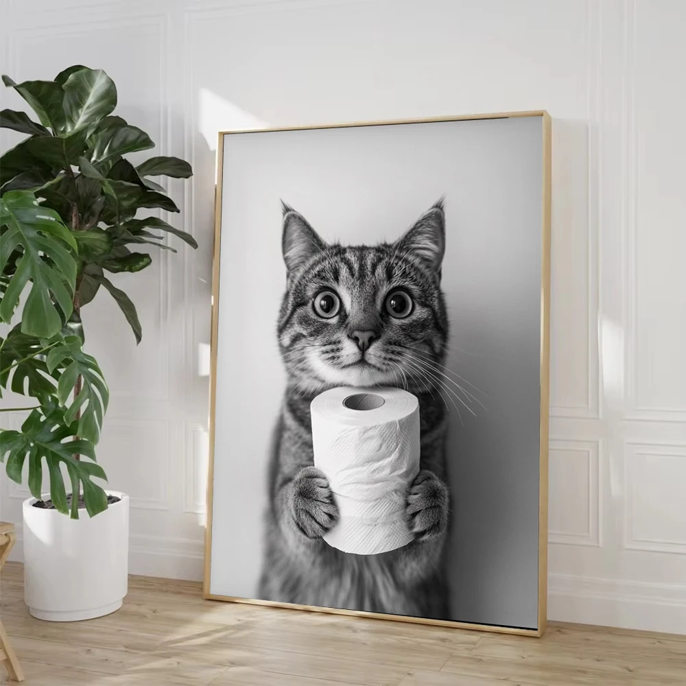 Póster Impreso en Lienzo de Va - Home Bathroom Toilet reseña y precio