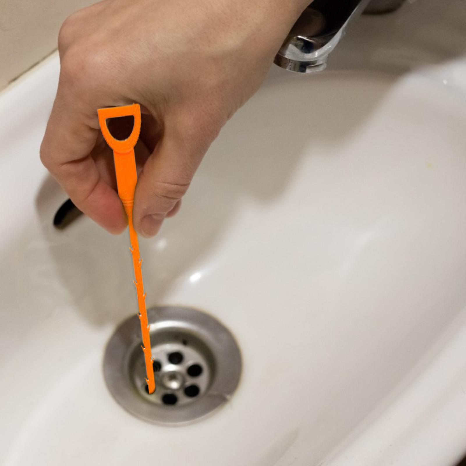 Desatascador de plástico de 50 - Drain Hair Catcher reseña y precio