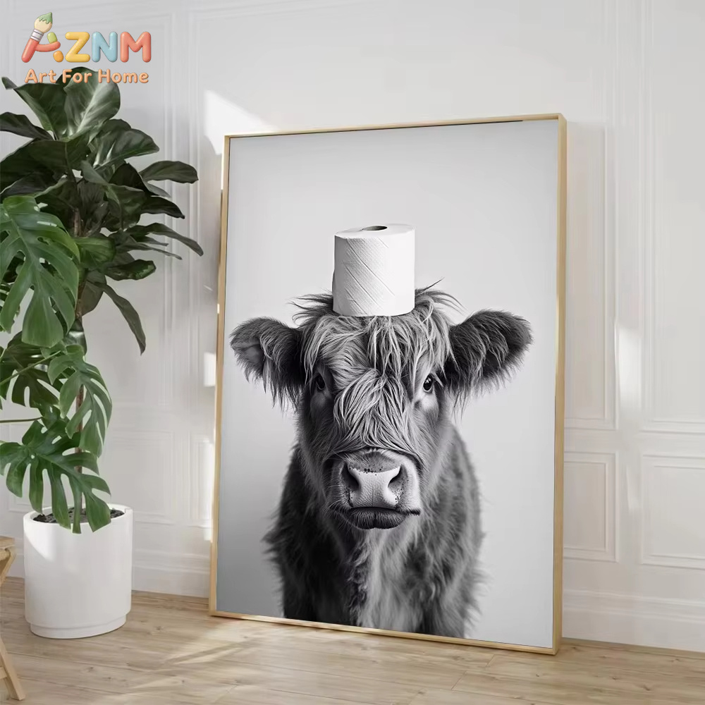 1 pieza, Póster Impreso en Lie - Home Bathroom Toilet reseña y precio