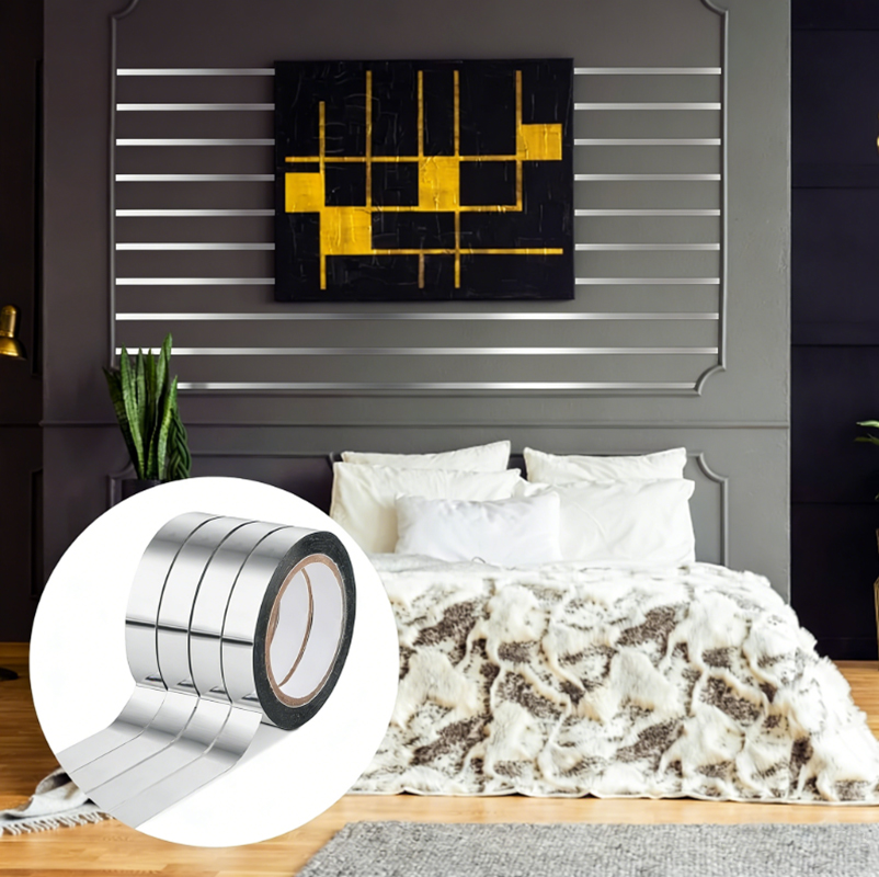 Cinta de espejo metálica plate - Home Theater Bathroom reseña y precio
