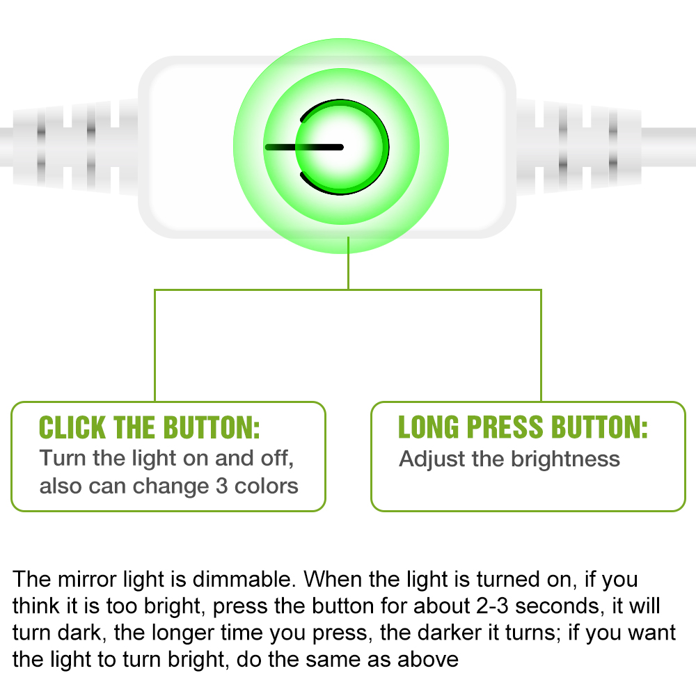 Luz LED para Espejo, Bombilla  - Home Theater Bathroom reseña y precio