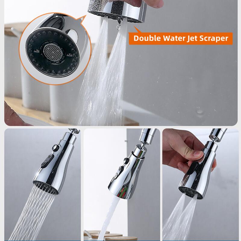 Raspador de chorro de agua 360 - Jet Home Bathroom Accessories reseña y precio