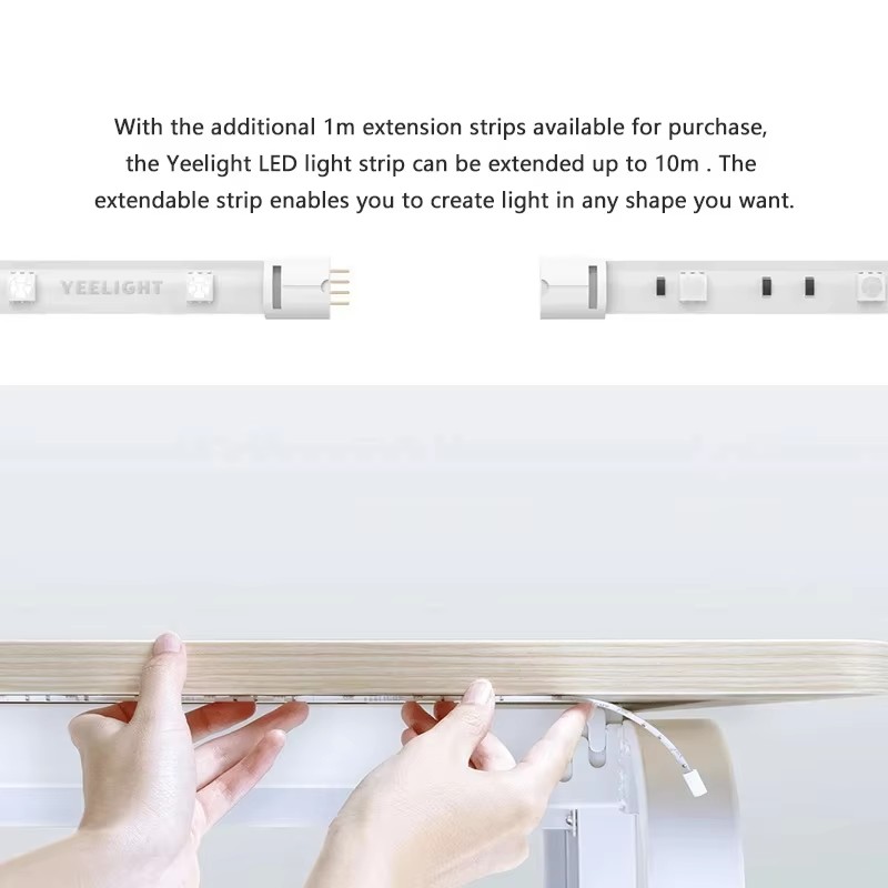 Versión Global Yeelight tira d - Yeelight Light Lightstrip reseña y precio