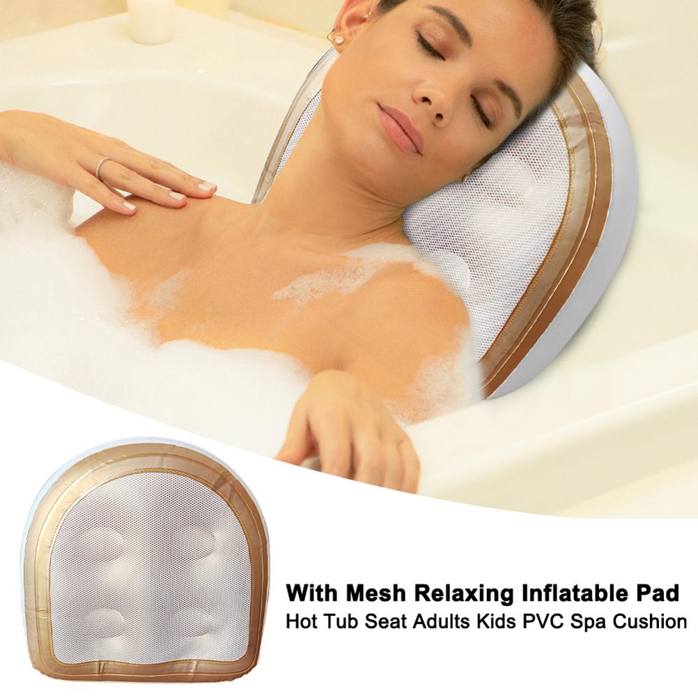 Cojín de bañera con cubierta d - Bathtub Pillow Inflatable reseña y precio