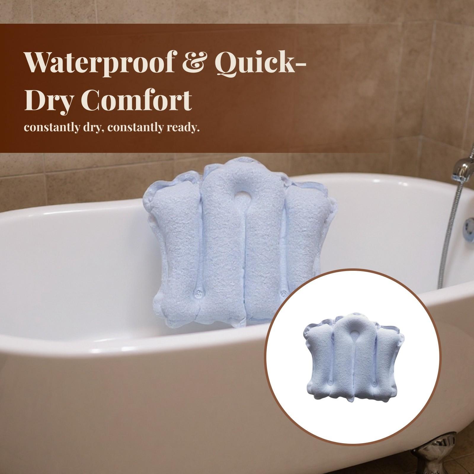 Almohada inflable para bañera  - Bathtub Pillow Inflatable reseña y precio