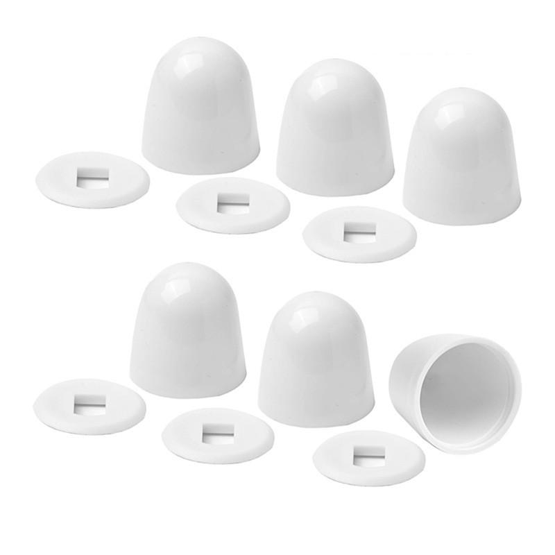Tapas de pernos de inodoro bla - Jet Home Bathroom Accessories reseña y precio