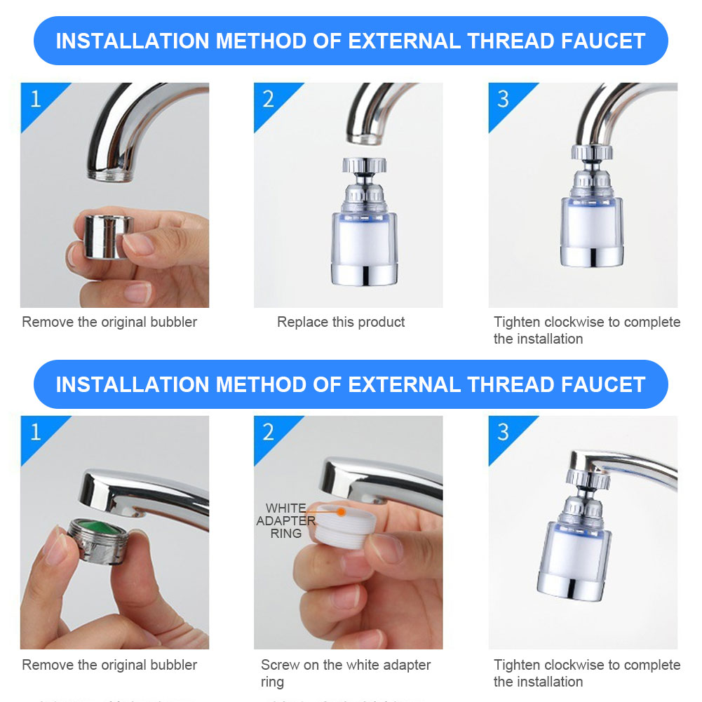 1-5 Juego de elemento de filtr - Home Bathroom Water Filter reseña y precio