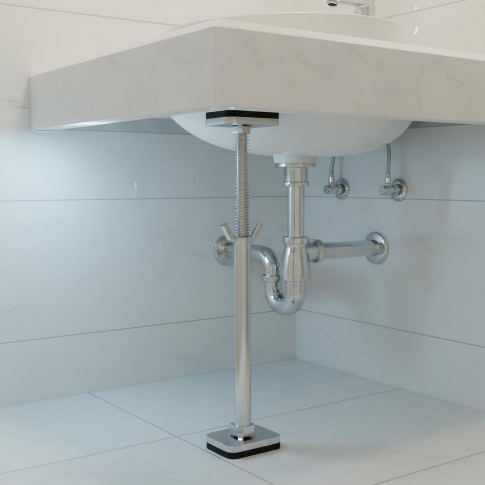Soporte para Fregadero Bajo En - Home Hardware Bathroom Sinks reseña y precio