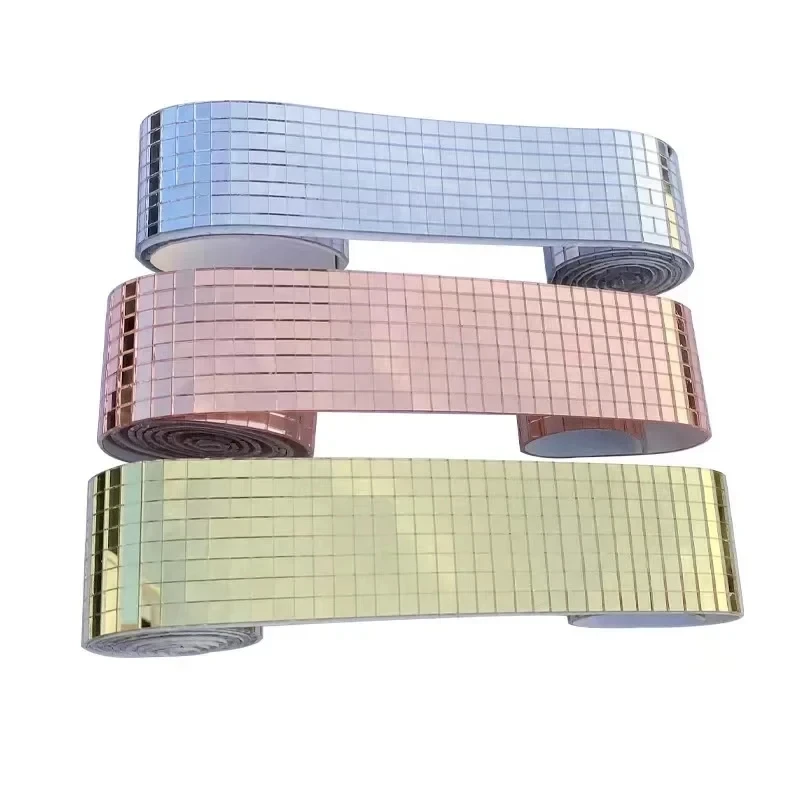 Pegatinas de Mosaico de Espejo - Home Theater Bathroom reseña y precio