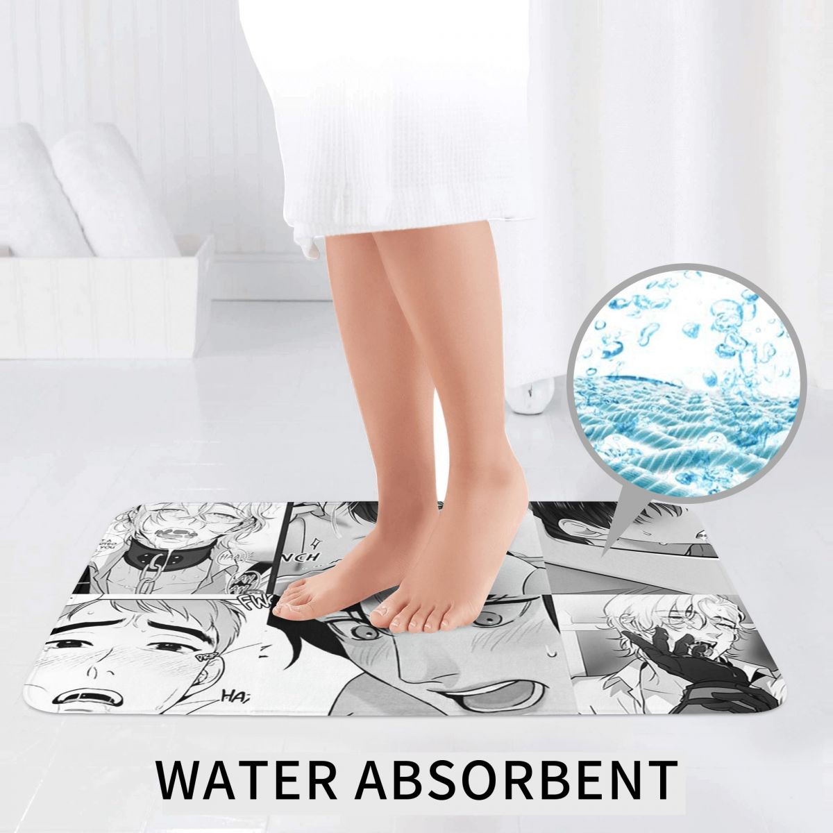 The Good Yaoi Boys Juego de 3  - Home Goods Bathroom Sets reseña y precio