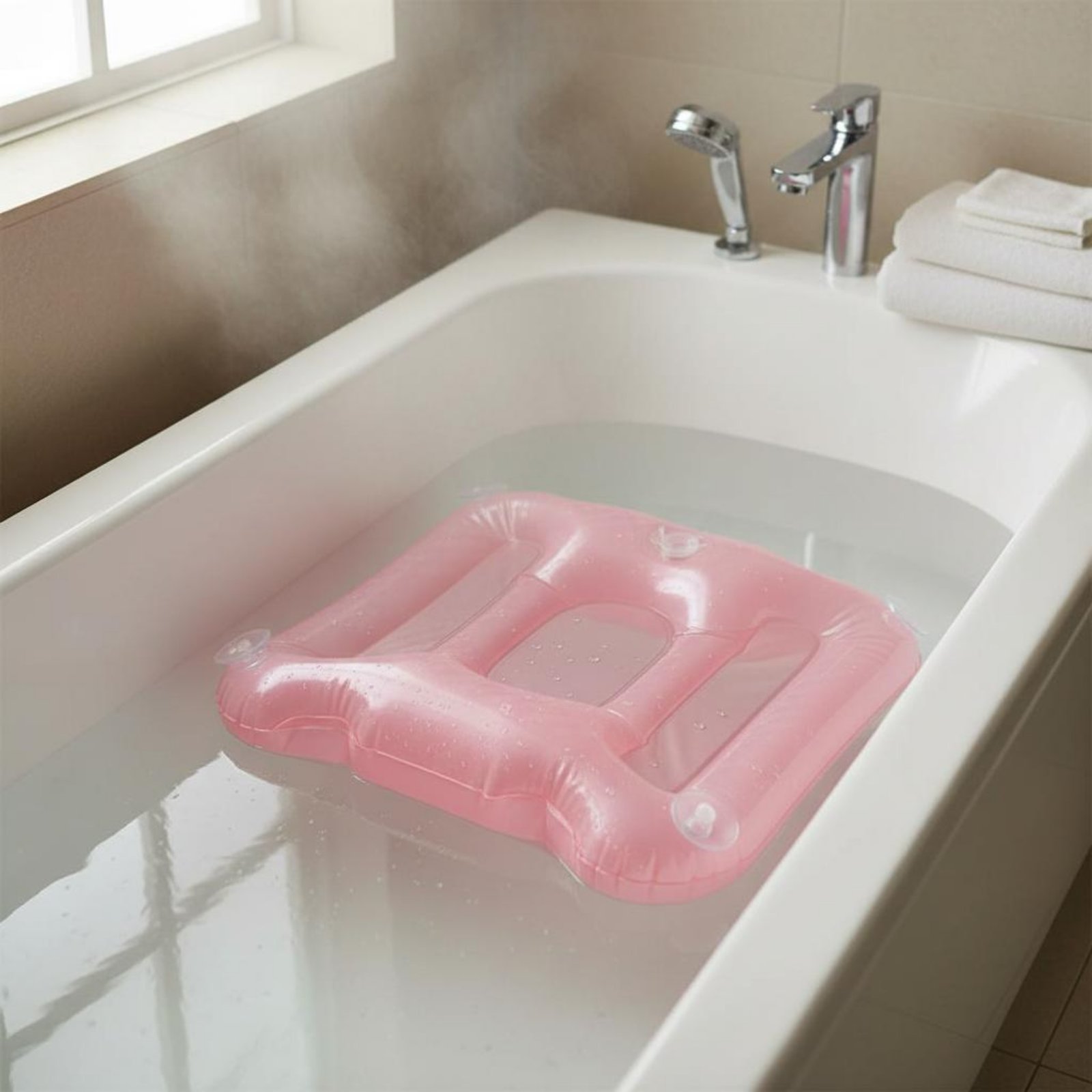 Almohadilla Elevadora para Bañ - Bathtub Pillow Inflatable reseña y precio