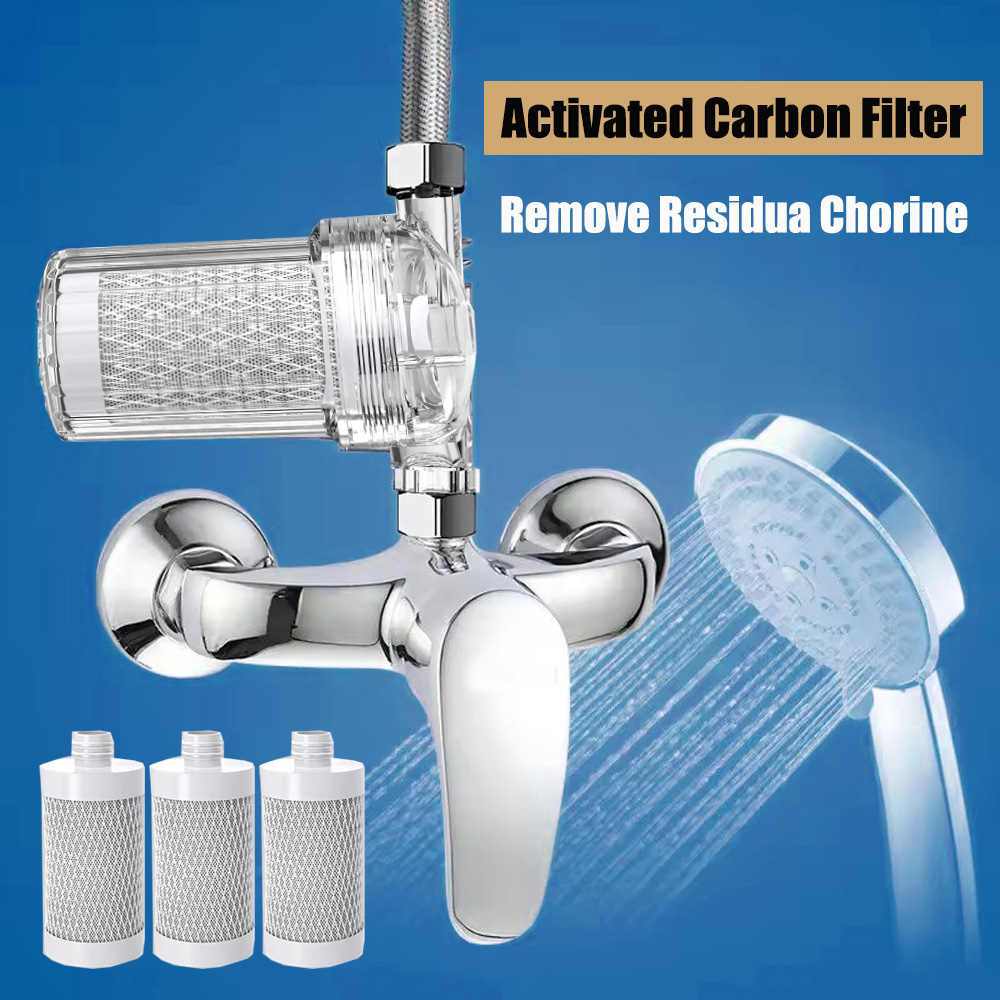 Filtro de ducha universal con  - Home Bathroom Water Filter reseña y precio
